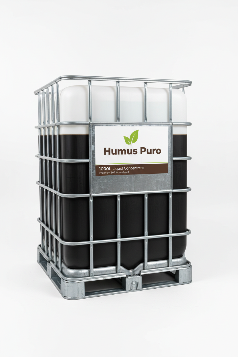 Humus Puro — Ácidos húmicos que mejoran la estructura del suelo