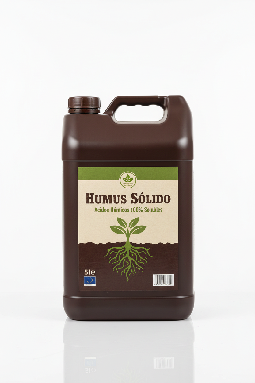 Humus Solido — Ácidos húmicos sólidos 100% solubles