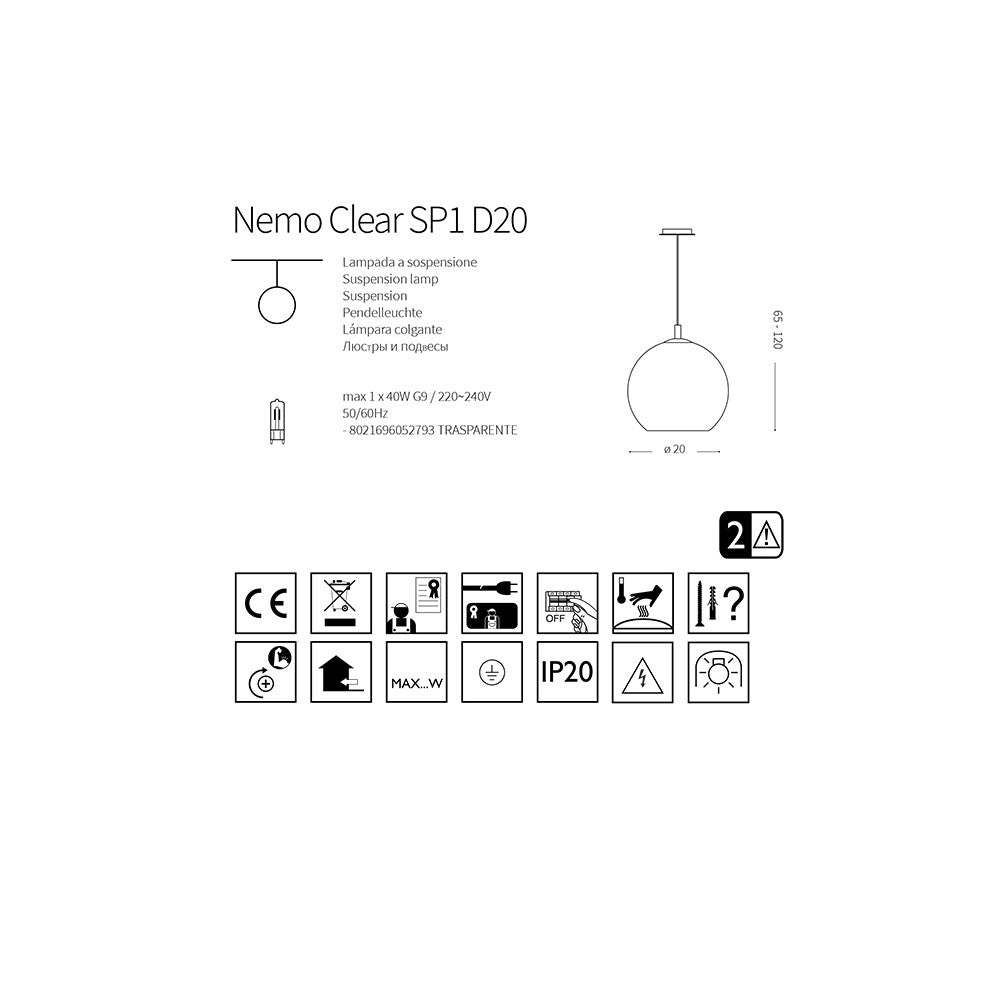Lámpara Colgante "Nemo" — Vetonek (2)