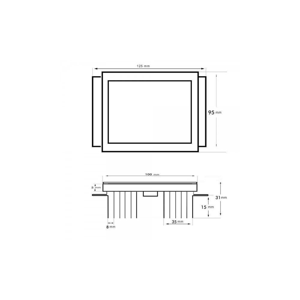 Módulo Óptico LED 40W 5.400Lm Bridgelux para Farola — Vetonek (11)