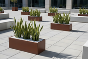 Jardinera RECTANGULAR Acero Corten - Vetonek