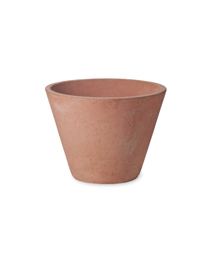 Jardinera Lentisco de hormigón lavado, para plantas en terraza y jardín - Vetonek