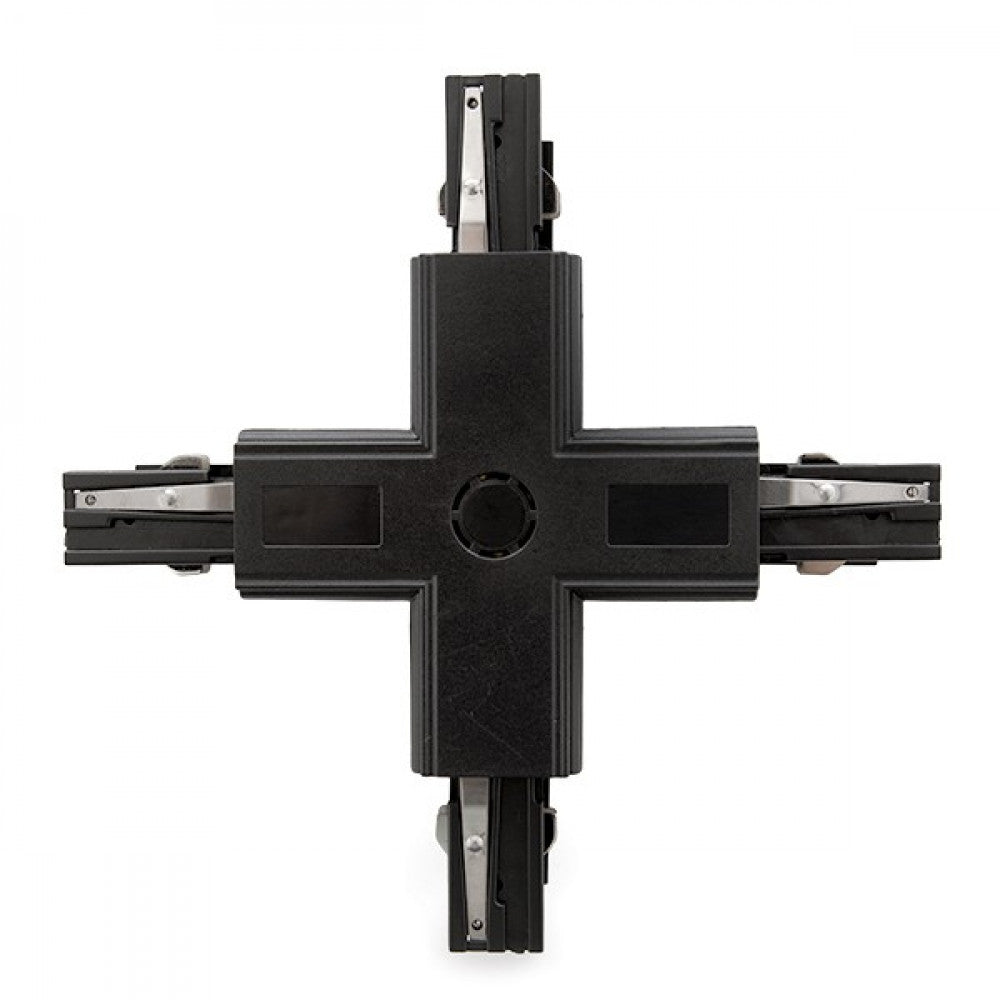 Conector + Carril Trifásico Negro — Vetonek (2)