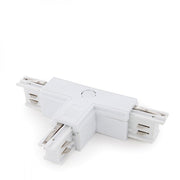 Conector T Carril Trifásico Blanco — Vetonek
