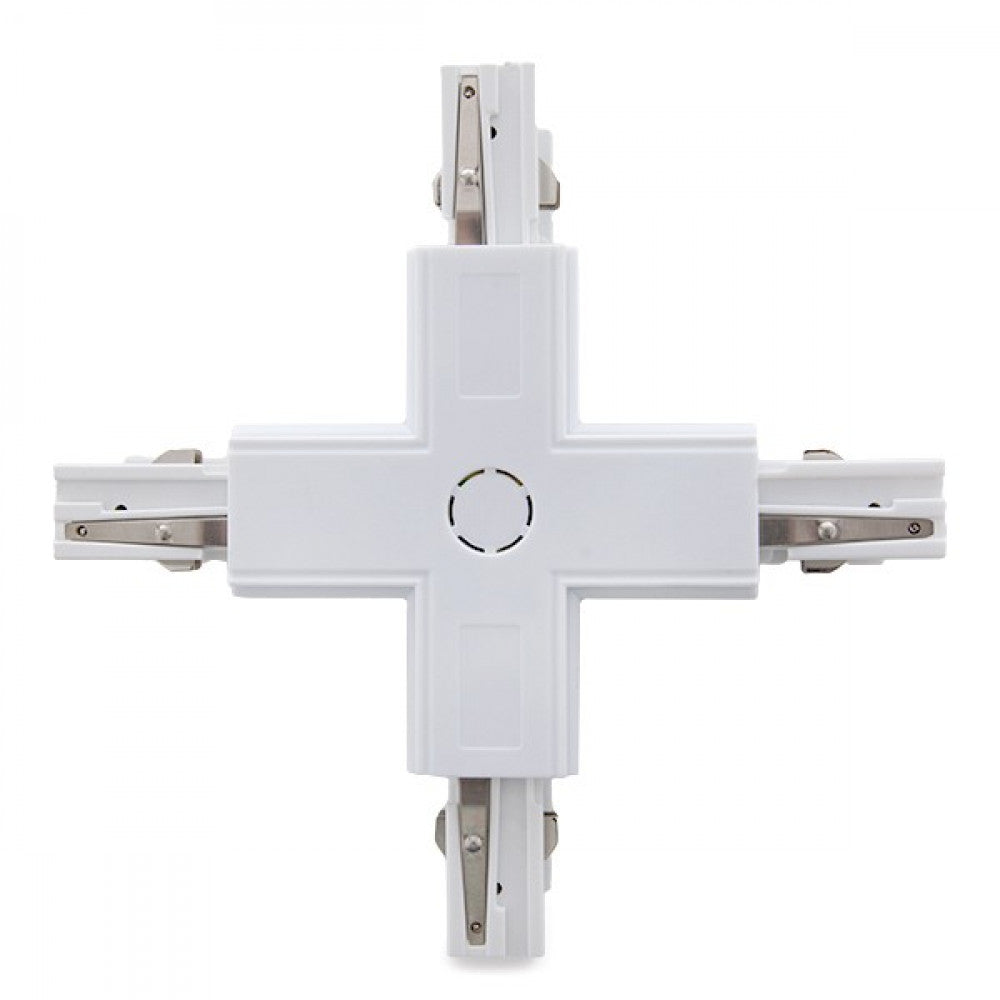 Conector + Carril Trifásico Blanco — Vetonek (2)