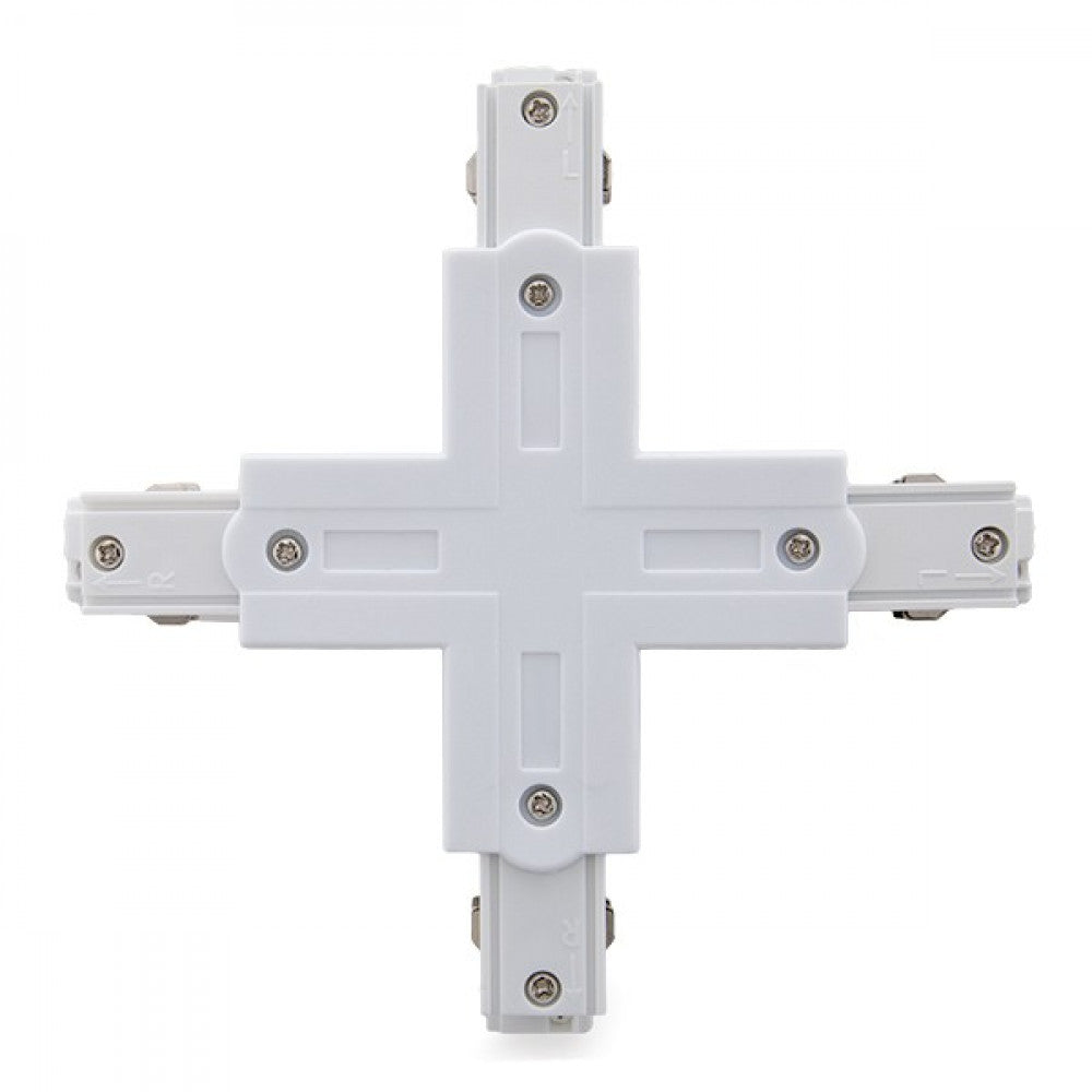 Conector + Carril Trifásico Blanco — Vetonek (3)