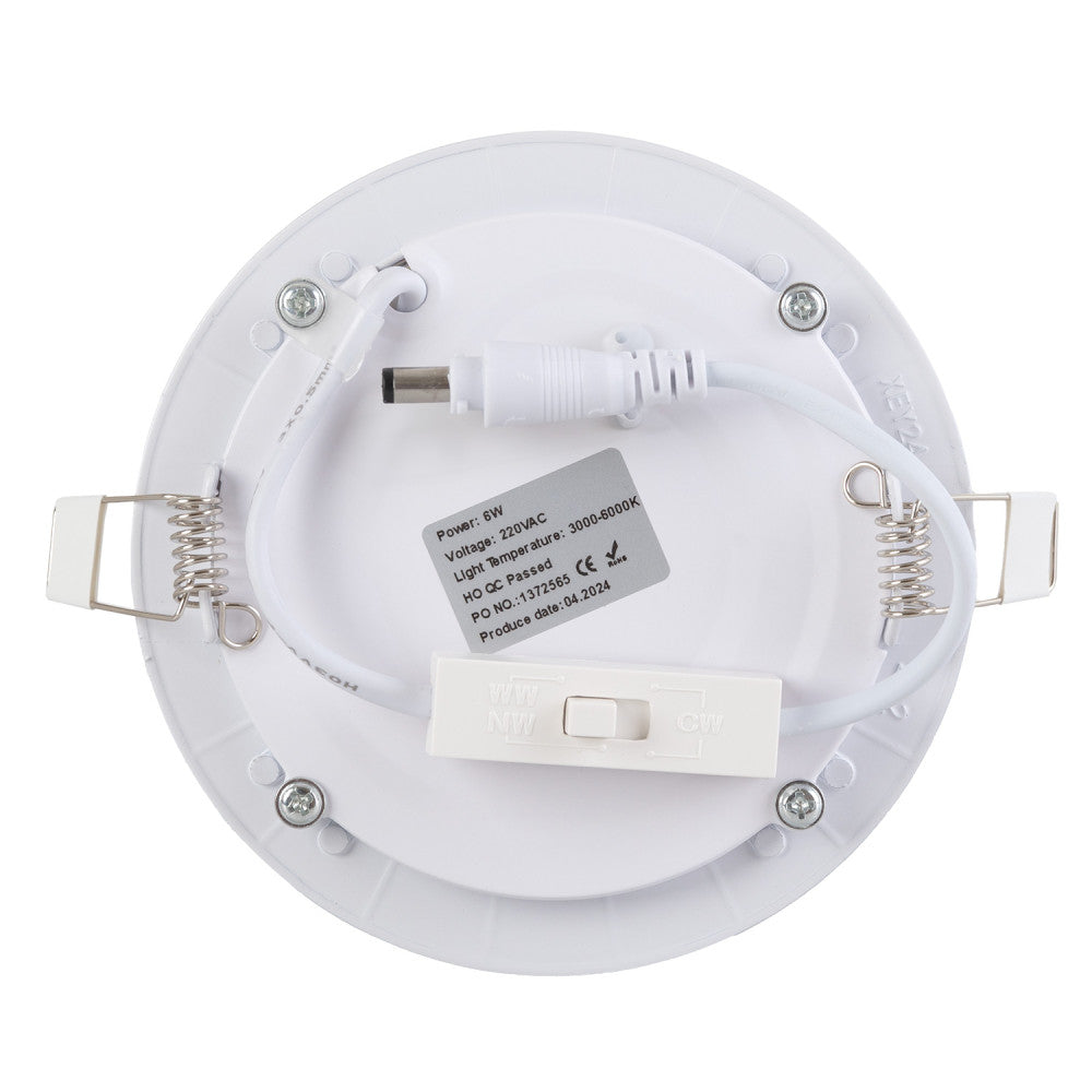 Placa LED CCT (Tonalidad Luz Regulable) 3000-6000ºK Circular — Vetonek (2)