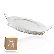 Pack 4 Placas LED 6W 600Lm 6000ºK — Vetonek