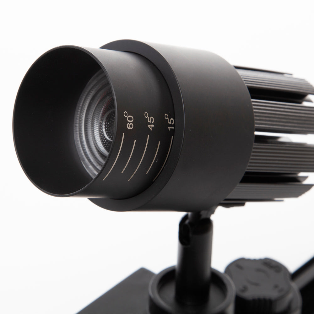 Foco de Carril LED 9W 810Lm CRI90 6000ºK Trifásico Norah — Vetonek (2)