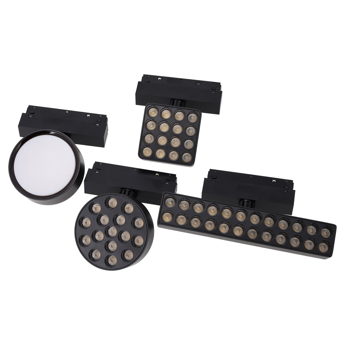 Luminaria LED Magnética para Carril 24W 222mm 90Lm/W CCT (Tonalidad Luz Ajustable) — Vetonek (4)