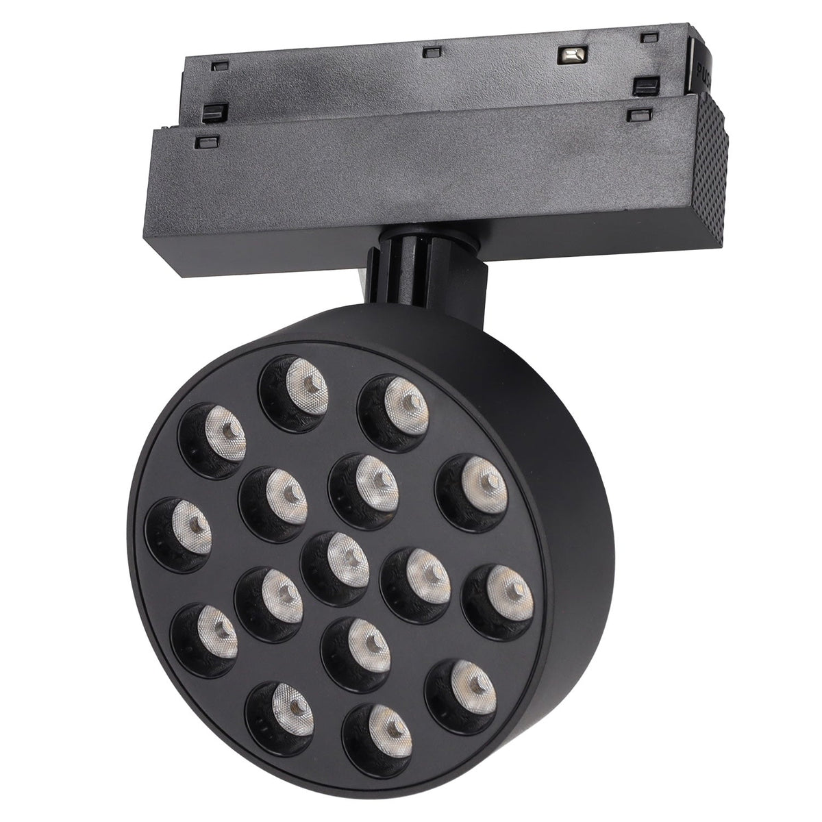 Luminaria LED Magnética para Carril 16W Ø97mm 90Lm/W CCT (Tonalidad Luz Ajustable) — Vetonek