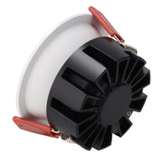 Downlight LED 8W CCT Chip OSRAM Corte Ø 75mm Reflector Negro — Vetonek (2)