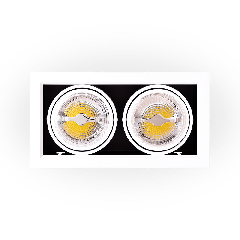 Foco Downlight Cardan LED 24W 2.400Lm 6000ºK CREE RA►90 — Vetonek (3)