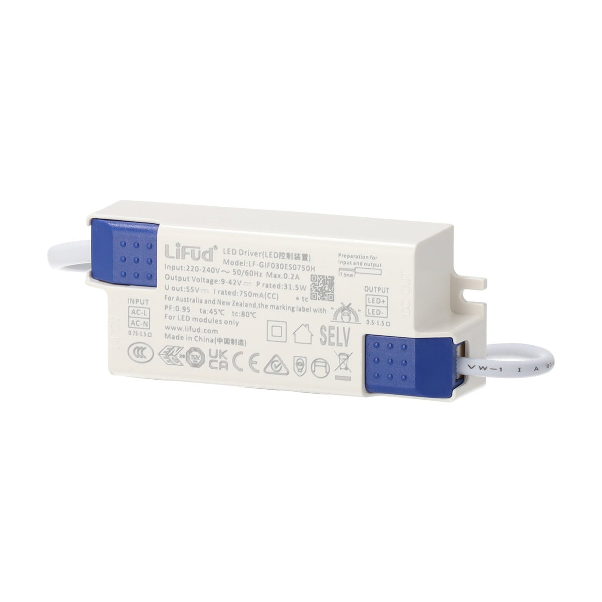 Downlight Empotrable LED 10W 90Lm/W CRI>95 4000ºK Driver Lifud — Vetonek (3)