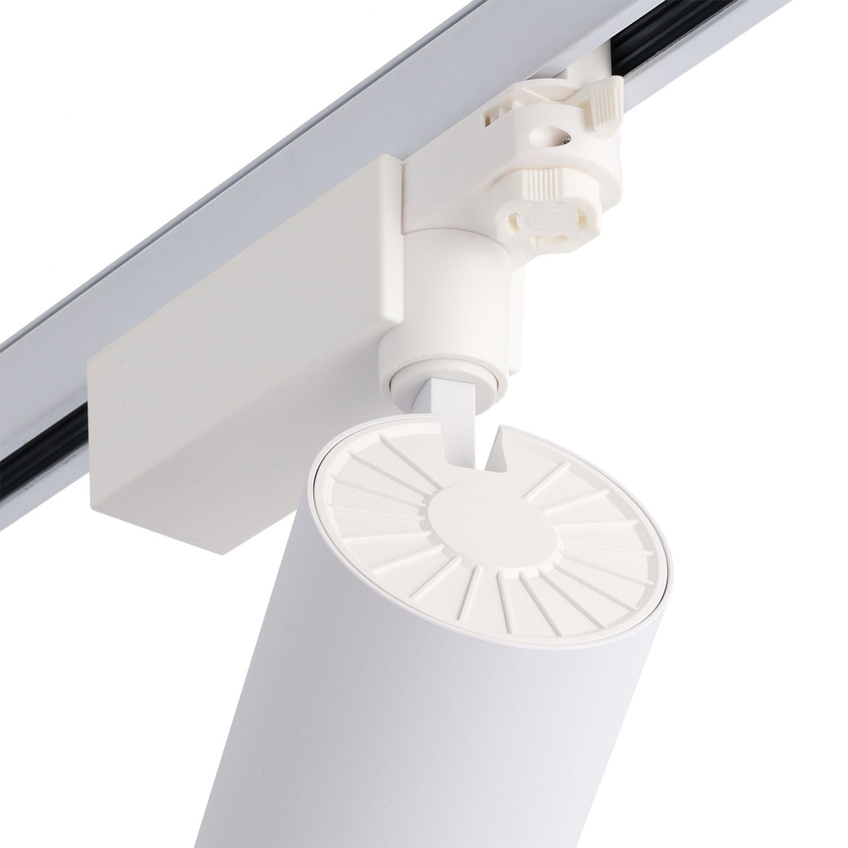 Foco de Carril LED 40W 90Lm/W High CRI (>95) 4000ºK Driver Lifud Trifásico — Vetonek (4)