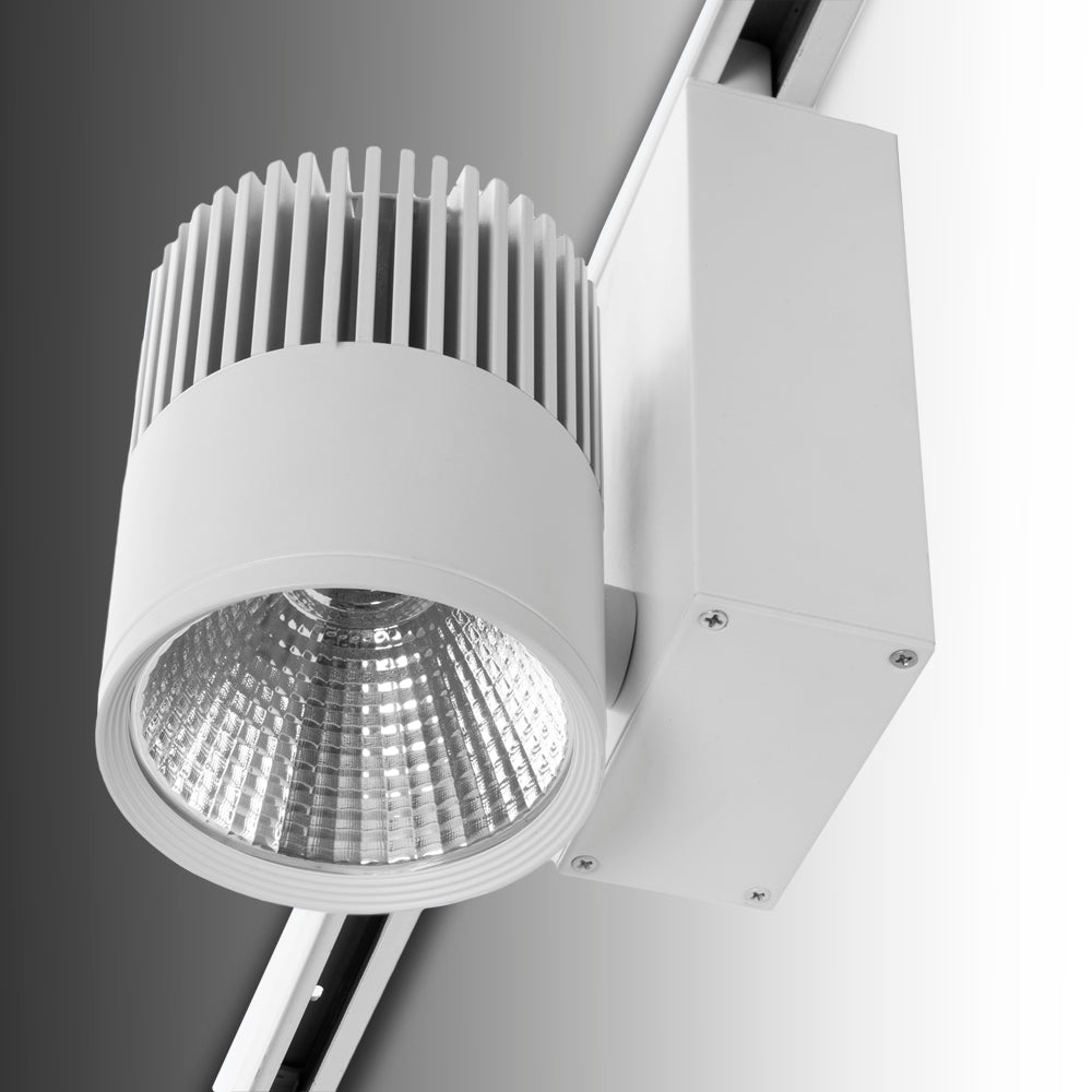 Foco Carril Trífasico 40W 3600Lm CRI90 4200ºK UGR17 — Vetonek