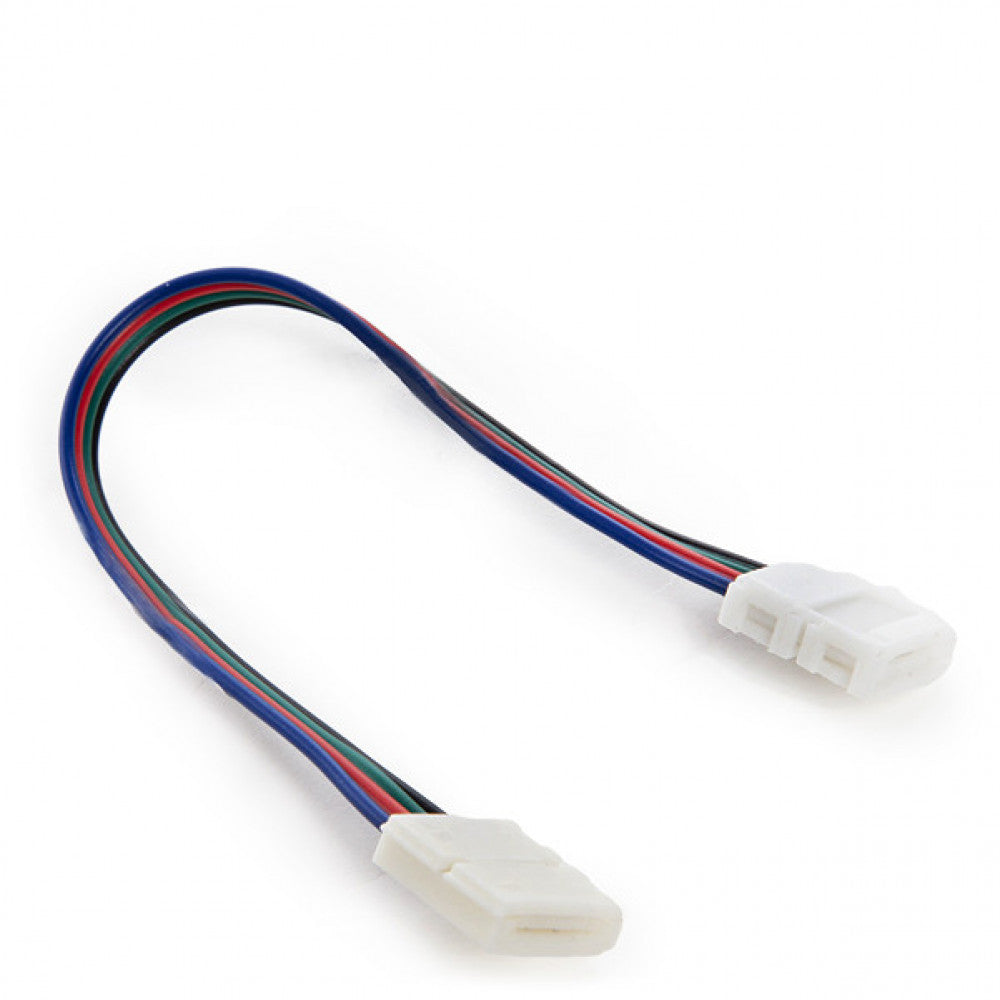 Conector Tira LED SMD5050 10mm RGB 4 Vías Doble 12/24VDC — Vetonek