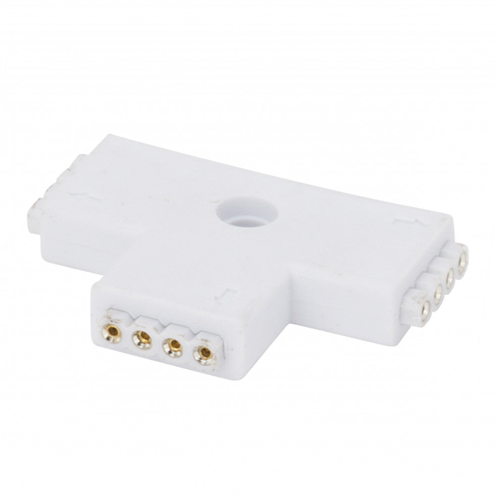 Conector Rápido T Hembra Tira LED 12/24VDC RGB — Vetonek