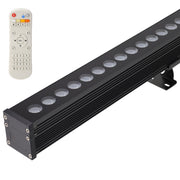 Bañador de Pared LED 80W 100Lm/W 30º RGB/CCT Enlazable Mando a Distancia Sistema TUYA — Vetonek