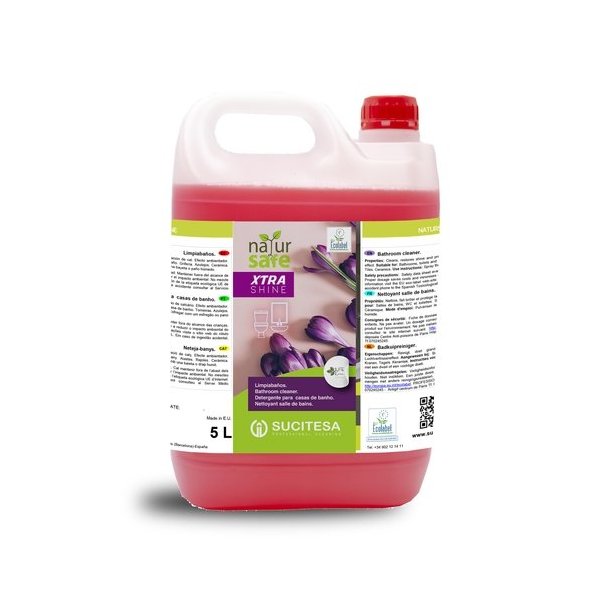 Nettoyant écologique pour salles de bains Ecolabel - 5 litres<br> Vetonek
