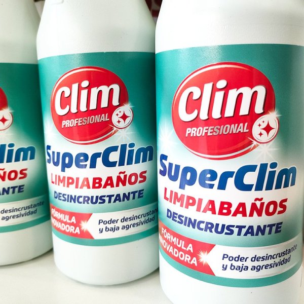 Limpiabaños SuperClim Desincrustante 750 ml - Caja 12 uds Vetonek