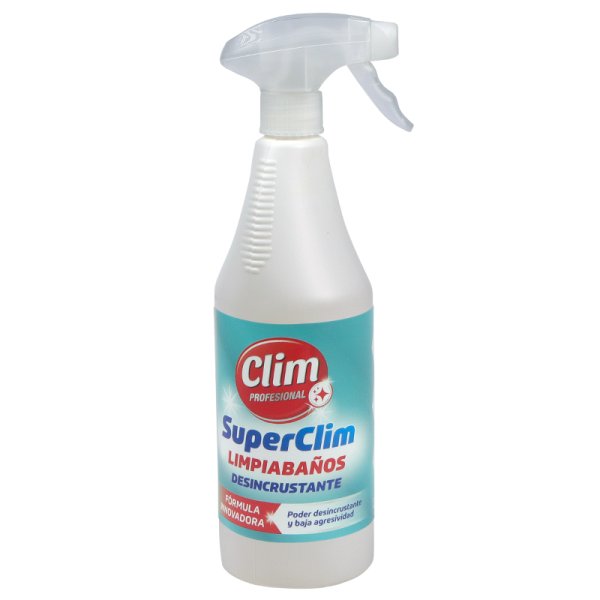 Limpiabaños SuperClim Desincrustante 750 ml - Caja 12 uds Vetonek