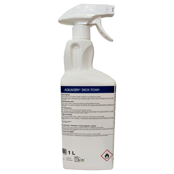 Nettoyant pour acier inoxydable AQUAGEN INOX FOAM - 1 litre Vetonek