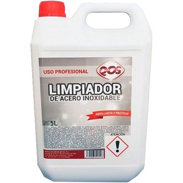 Nettoyant Professionnel pour Acier Inoxydable - 5L Vetonek