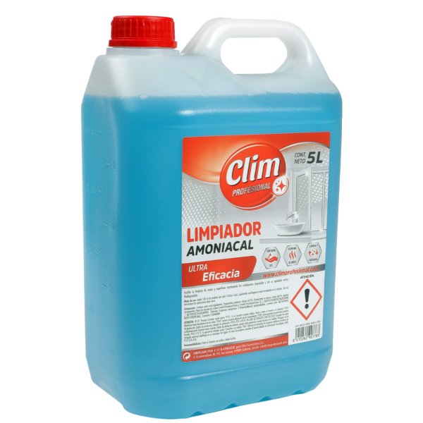 Limpiador Amoniacal de Alta Densidad - Caja de 3 Garrafas de 5L Vetonek