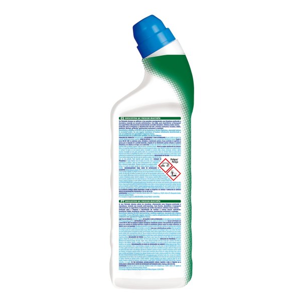 Gel WC anticalcaire Sanicentro avec eau de Javel 4 en 1 - Boîte de 12 unités Vetonek