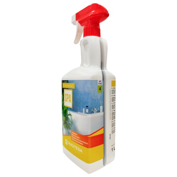 Nettoyant anticalcaire pour salles de bains - 1L avec pulvérisateur Vetonek