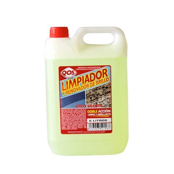 Limpiador y renovador de brillo para suelos de gres y granito - 5L Vetonek