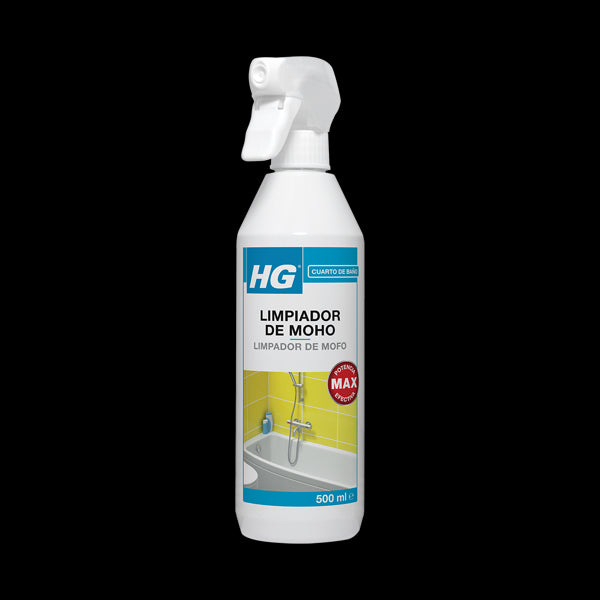 Limpiador de moho HG 500 ml - Elimina moho y algas fácilmente Vetonek