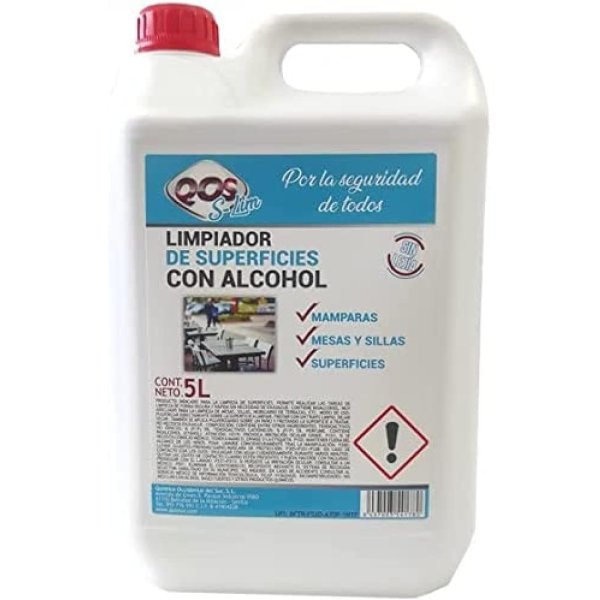 Nettoyant de surfaces à l’alcool Sanit 5L - Désinfectant efficace Vetonek