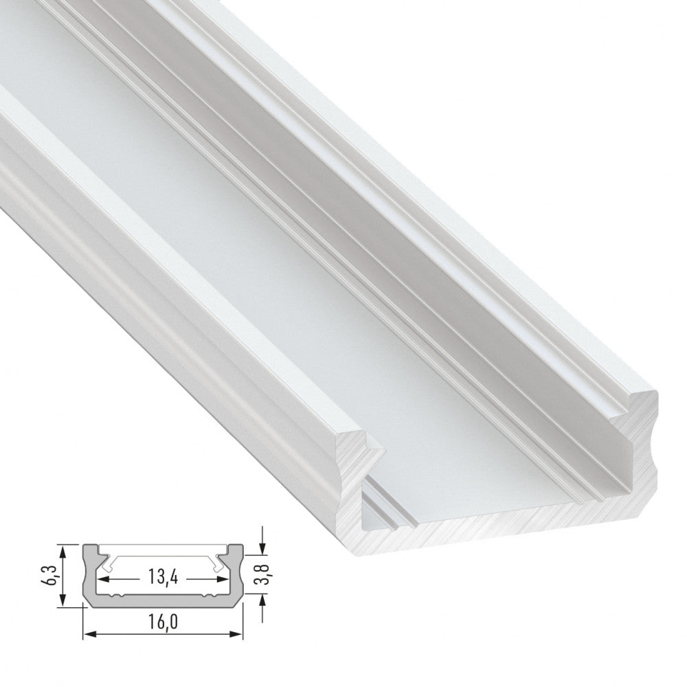 Perfíl Aluminio Tipo D 2,02M — Vetonek (2)