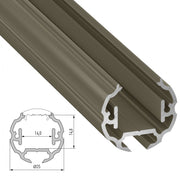 Perfíl Aluminio Tipo COSMO 2,02M - Bruto — Vetonek (4)