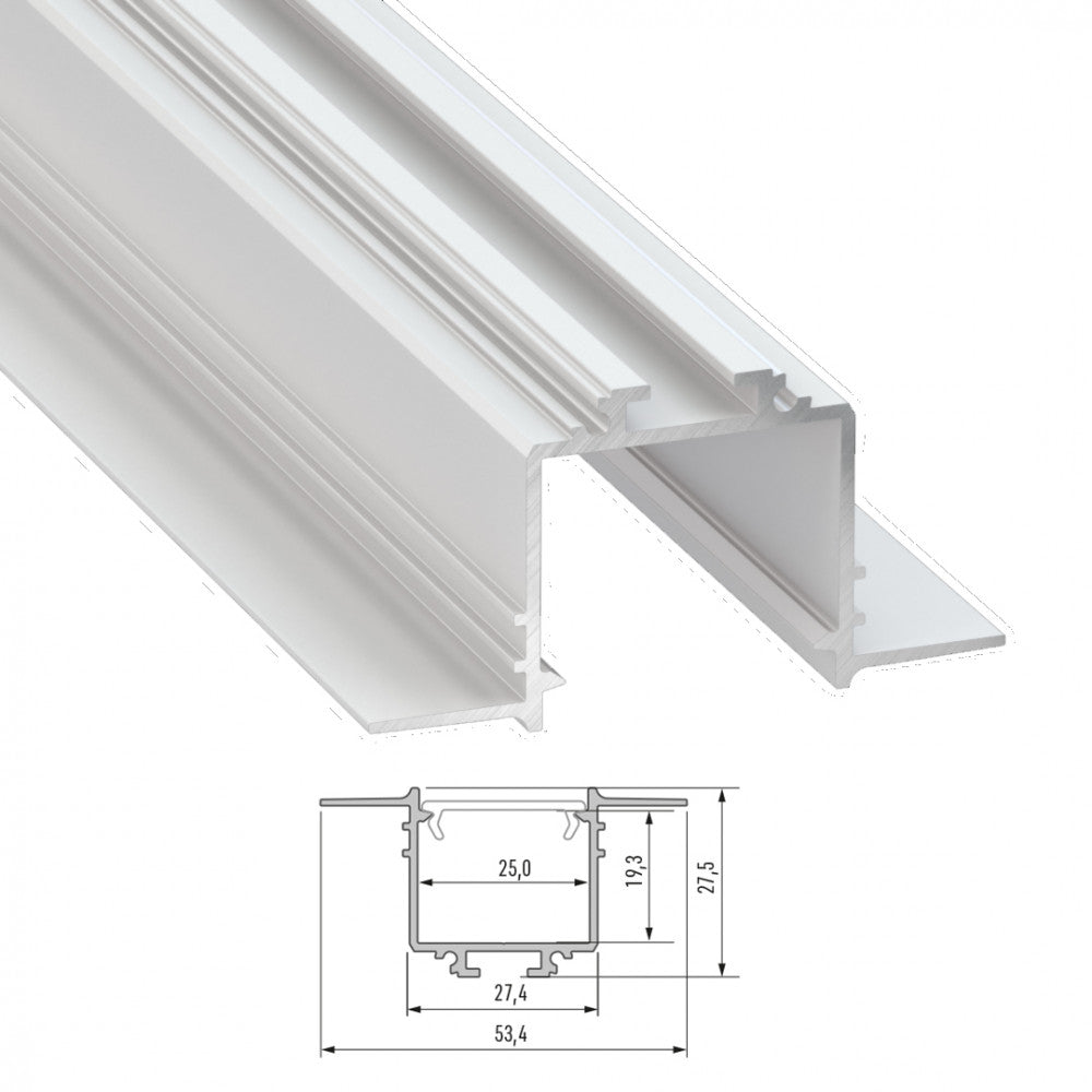 Perfíl Aluminio SUBLI 2,02M — Vetonek