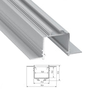 Perfíl Aluminio SUBLI 2,02M — Vetonek (2)