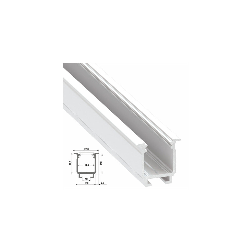 Perfíl Aluminio Tipo W 2,02M — Vetonek (5)