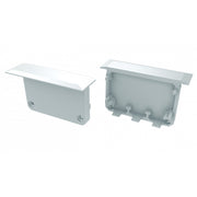 Tapón Final Perfíl Tipo INSO - Plastico - Blanco — Vetonek