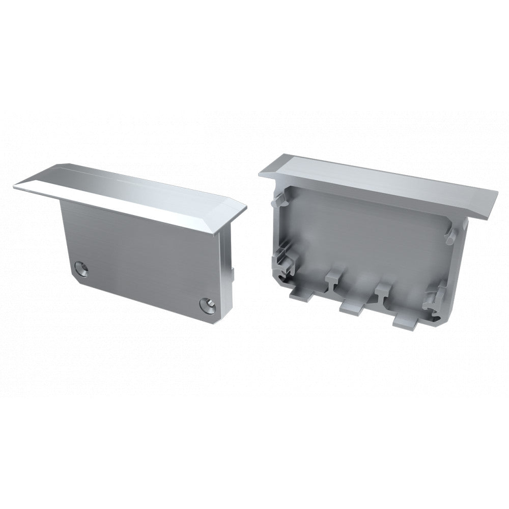 Tapón Final Perfíl Tipo INSO - Plastico - Blanco — Vetonek (3)