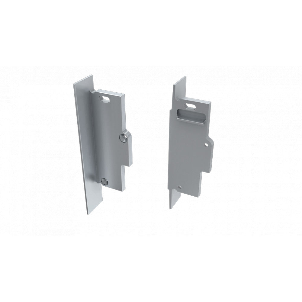Tapón Final Perfíl Tipo TIANO Empotrado - Aluminio - Blanco - Izquierda - Con Agujero — Vetonek (2)