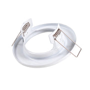 Aro Foco Downlight Circular "Sara" Acero 81mm - Blanco — Vetonek (3)