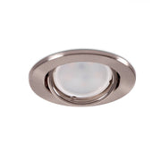 Aro Foco Downlight Circular Basculante "Vepa" Acero 90mm - Satinado — Vetonek (2)
