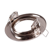 Aro Foco Downlight Circular Basculante "Vepa" Acero 90mm - Satinado — Vetonek (3)