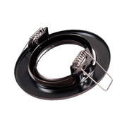 Aro Foco Downlight Circular Basculante "Vepa" Acero 90mm - Latonado — Vetonek (3)