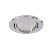 Aro Foco Downlight Circular Basculante "Vepa" Acero 90mm - Cromado — Vetonek (2)