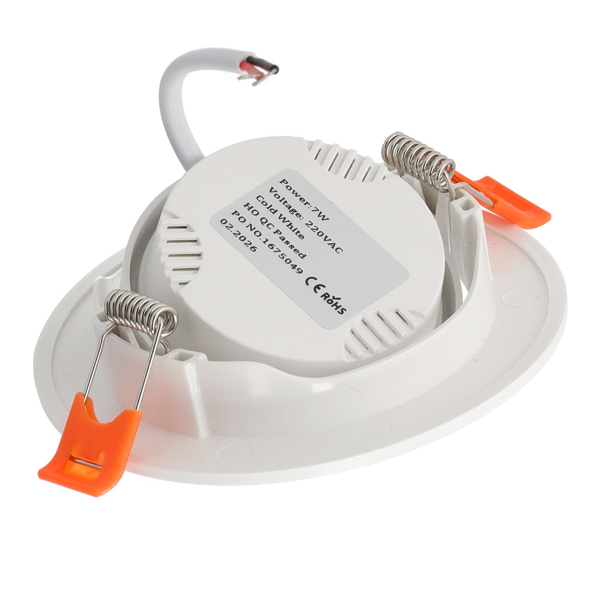 Foco Downlight Circular LED 7W 630Lm 6000ºK — Vetonek (2)