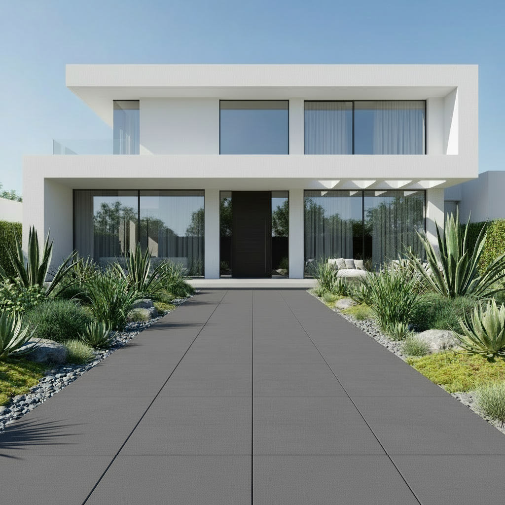 Dalle de béton pour jardin extérieur - Vetonek