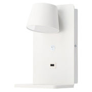 Aplique de pared para lectura con puerto USB "Lumo"6W Base carga inalámbrica — Vetonek (4)